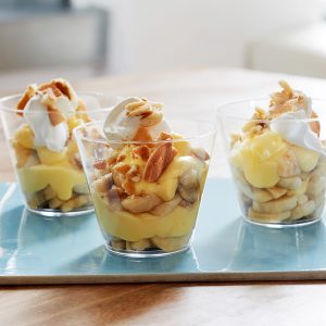 What Cake Am I? Banana pudding parfait