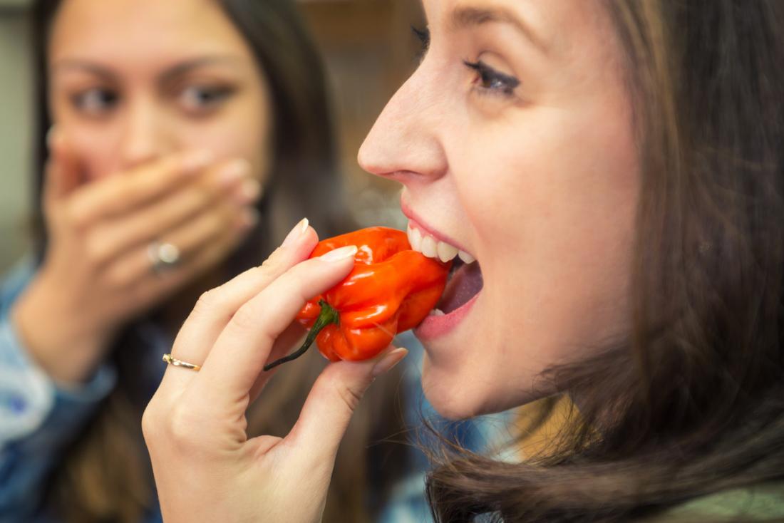 90% Of People Will Fail This Tricky General Knowledge Test. Will You? eating hot peppers