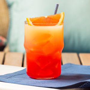 Fall-colored Food Quiz Tequila sunrise