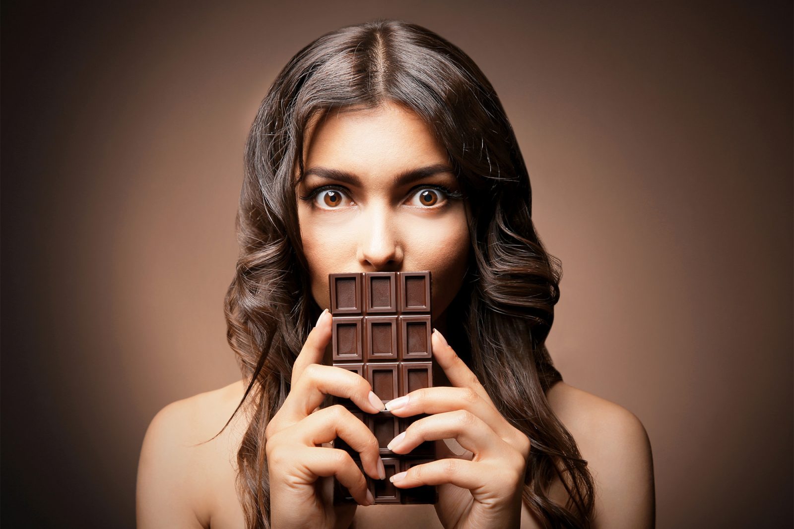 Sorry, You Can Eat Food Only If You Pass This Tricky Quiz person eating chocolate