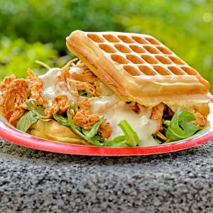 Everyone Is a Combo of Three Disney Characters — Who Are You? Pulled Buffalo Chicken Waffle
