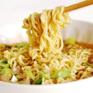 Yellow Food Personality Quiz Instant noodles