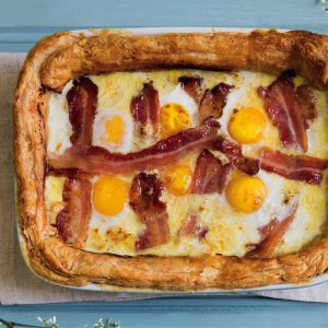 We Know Where You Live Based On The Meals You Order Quiz Bacon and egg breakfast pie