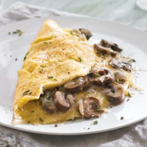 We Know Where You Live Based On The Meals You Order Quiz Mushrooms and fontina omelette