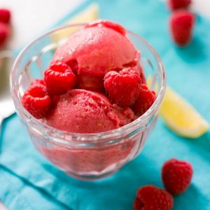 Eat Your Way Through a Rainbow 🌈 and We’ll Reveal the Color of Your Aura 👤 Raspberry sorbet