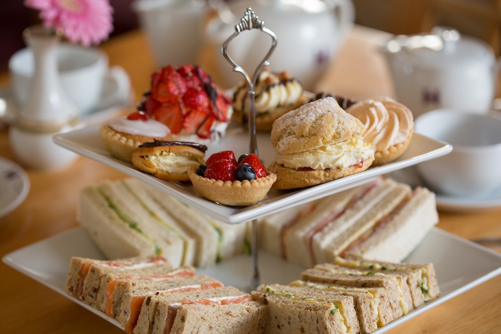 We Know Where You Live Based on the Meals You Order high tea party