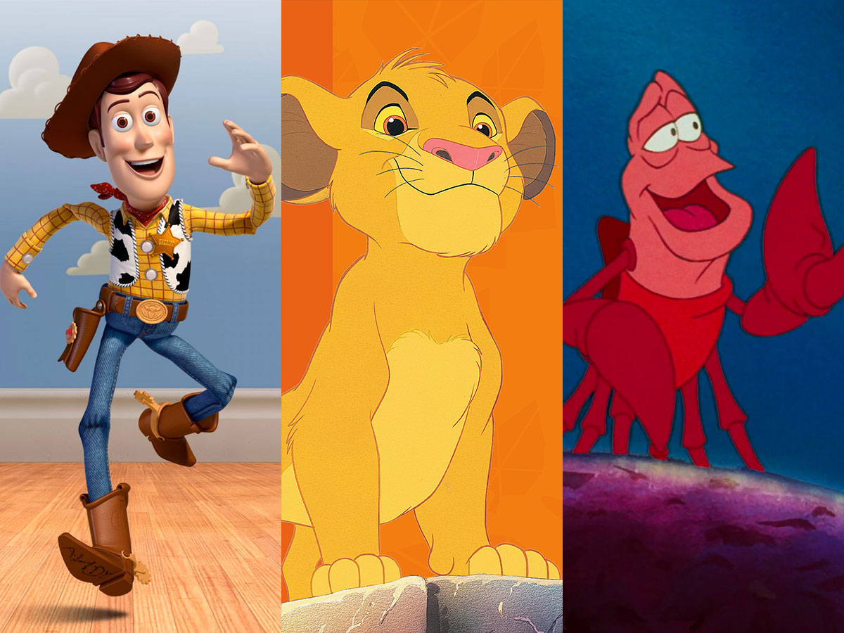 You got: Woody, Simba, and Sebastian! Which Three Disney Characters Are You a Combo Of?