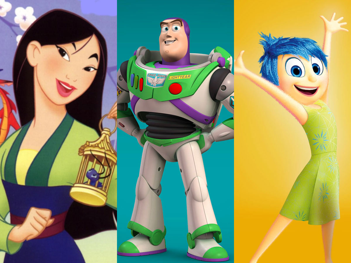 You got: Mulan, Buzz Lightyear, and Joy! Which Three Disney Characters Are You a Combo Of?