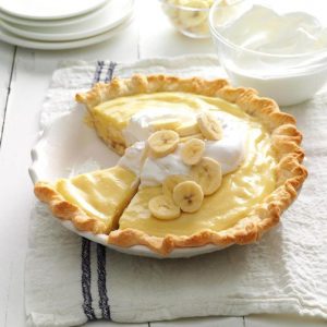 Fall-colored Food Quiz Banana cream pie
