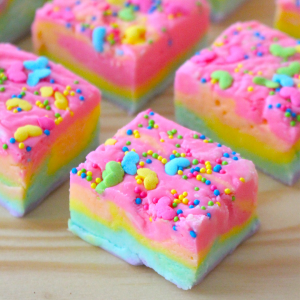 🍰 Your Dessert Choices Will Reveal Which Decade You Actually Belong in Rainbow fudge