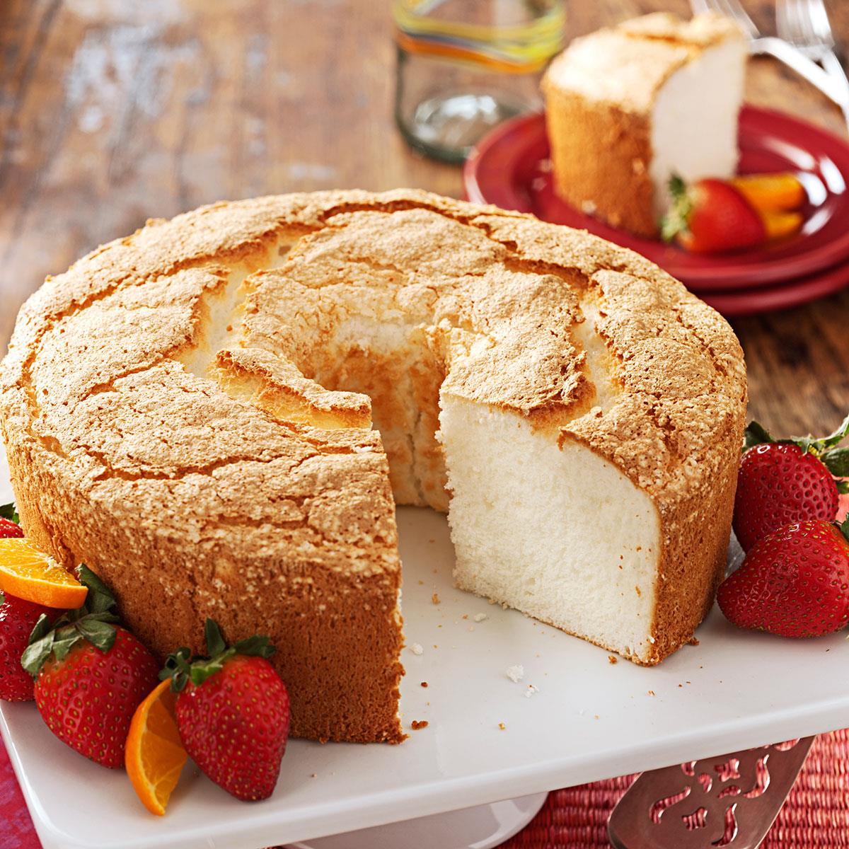 What Cake Matches Your Vibe? Angel food cake