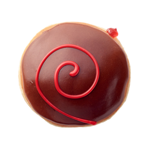 🍩 Order Some Doughnuts from Krispy Kreme and We’ll Guess the First Letter of Your Name Chocolate Iced Raspberry Filled