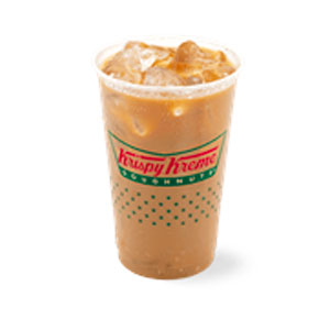 🍩 Order Some Doughnuts from Krispy Kreme and We’ll Guess the First Letter of Your Name Caramel Iced Coffee
