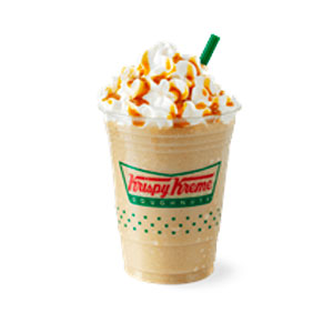 🍩 Order Some Doughnuts from Krispy Kreme and We’ll Guess the First Letter of Your Name Frozen Caramel Latte