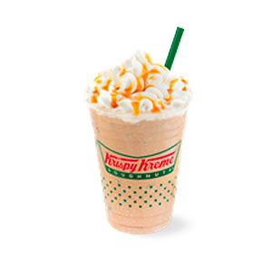 🍩 Order Some Doughnuts from Krispy Kreme and We’ll Guess the First Letter of Your Name Iced Caramel Mocha