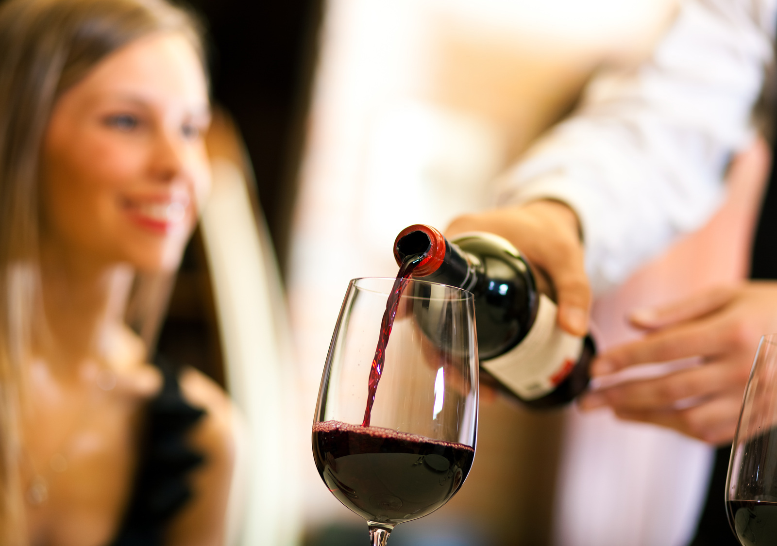 🍴 Plan a Dinner Party and We’ll Guess Your Relationship Status Waiter serving red wine