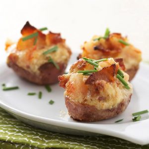 Can We Guess Your Age by Your Taste in Appetizers? Stuffed baby potatoes