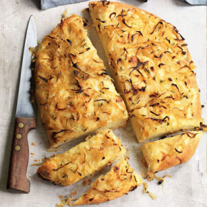 Can We Guess Your Age by Your Taste in Appetizers? Onion focaccia