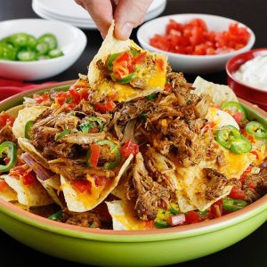 Can We Guess Your Age by Your Taste in Appetizers? Pulled pork nachos