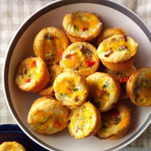 Can We Guess Your Age by Your Taste in Appetizers? Mini beef quiches