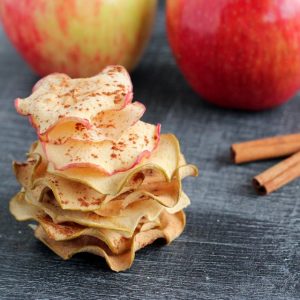 Can We Guess Your Age by Your Taste in Appetizers? Baked cinnamon apple chips