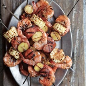 Can We Guess Your Age by Your Taste in Appetizers? Shrimp and sausage skewers