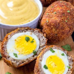 Can We Guess Your Age by Your Taste in Appetizers? Herbed scotch eggs