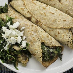 Eat Your Way Through Paris To Know Your Next Holiday De… Quiz Spinach and mushrooms