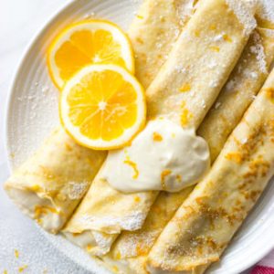 Eat Your Way Through a Rainbow 🌈 and We’ll Reveal the Color of Your Aura 👤 Lemon crêpes