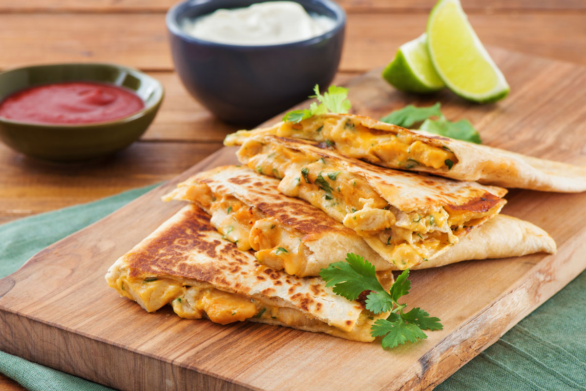 🍴 If You Eat 8/25 of These Foods With a Fork, You’re Forking Ridiculous Cheesy quesadillas