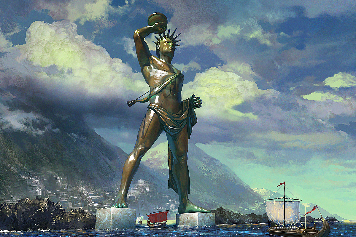 Commonly Mistaken Landmarks Colossus of Rhodes