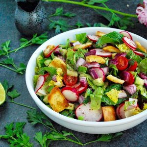 Eat Your Way Through Buffet To Know True Age Of Your So… Quiz Fattoush salad