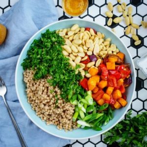 Eat Your Way Through Buffet To Know True Age Of Your So… Quiz Roasted veggie and couscous salad