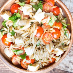 Eat Your Way Through Buffet To Know True Age Of Your So… Quiz Orzo and mozzarella salad