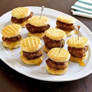 Eat Bougie Brunch To Know What Holiday Matches Your Vibe Quiz Mini chicken and waffles