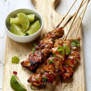 Eat Your Way Through Buffet To Know True Age Of Your So… Quiz Sweet chilli chicken skewers