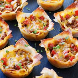 Eat Your Way Through Buffet To Know True Age Of Your So… Quiz Crunchy taco cups