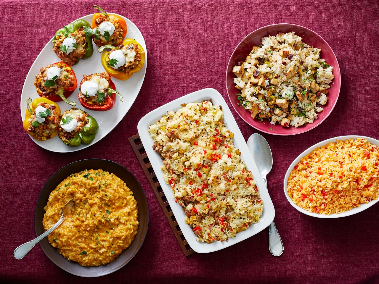 Eat Your Way Through a Buffet and We’ll Reveal the True Age of Your Soul rice dishes