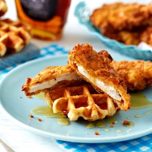 Eat Some Expensive Fancy Food and We’ll Guess How Old You Are Chicken and waffles