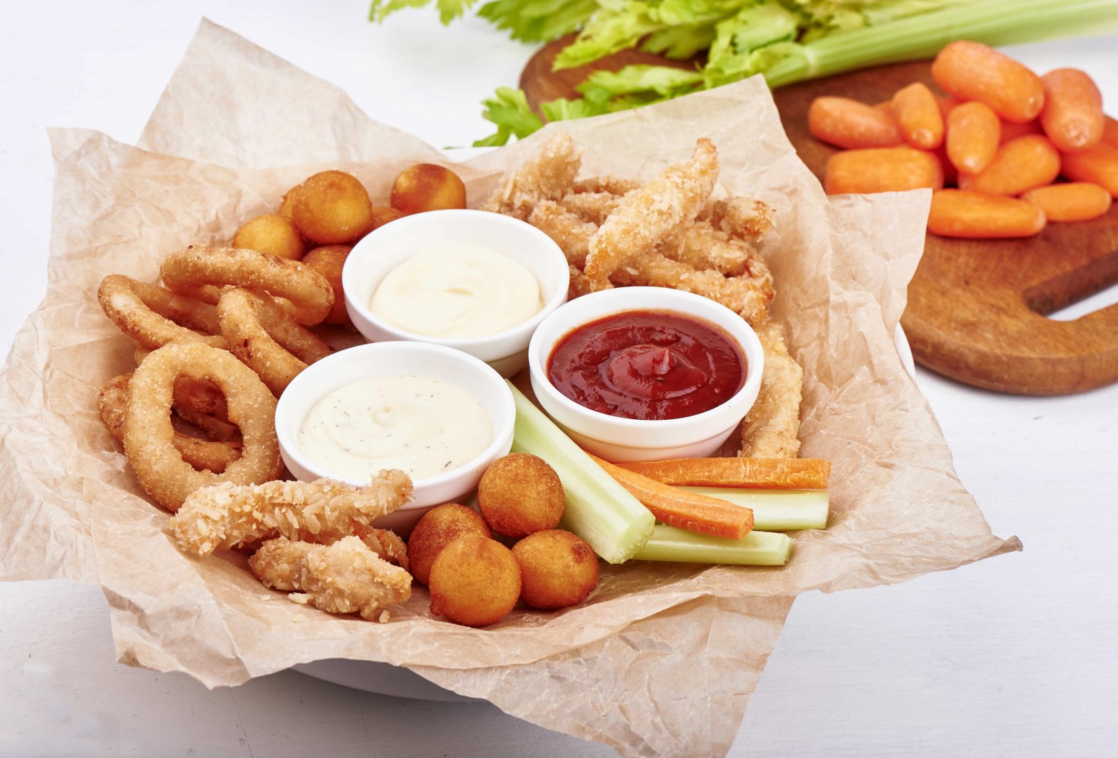 Eat Your Way Through a Buffet and We’ll Reveal the True Age of Your Soul fried snacks
