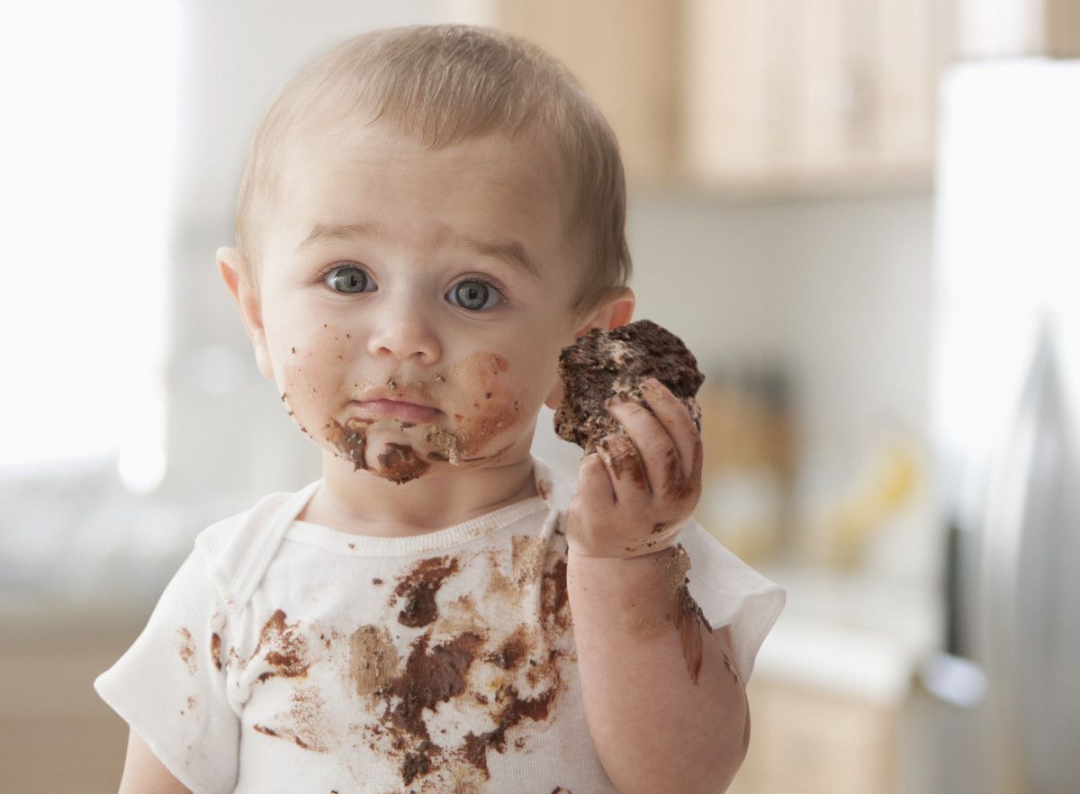 You Can Eat Chocolate Only If You Get More Than 10 on This Quiz kid eating chocolate