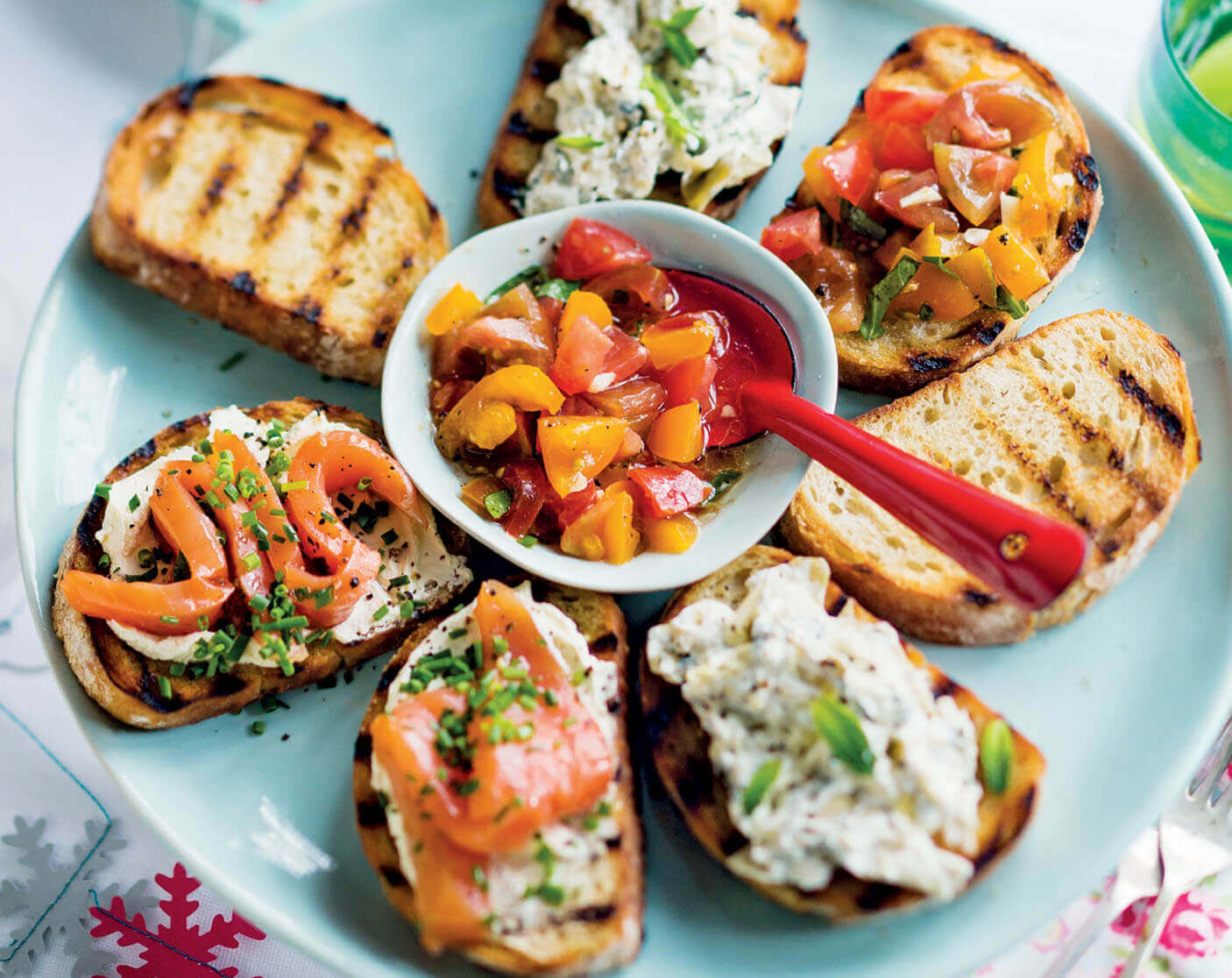 🥘 What’s Your Personality Type? Make a Dinner to Find Out Bruschetta platter