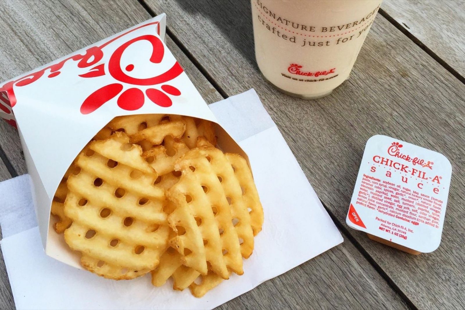 You got: Chick-fil-A's Waffle Fries! What Fast Food Item Are You? 🍟