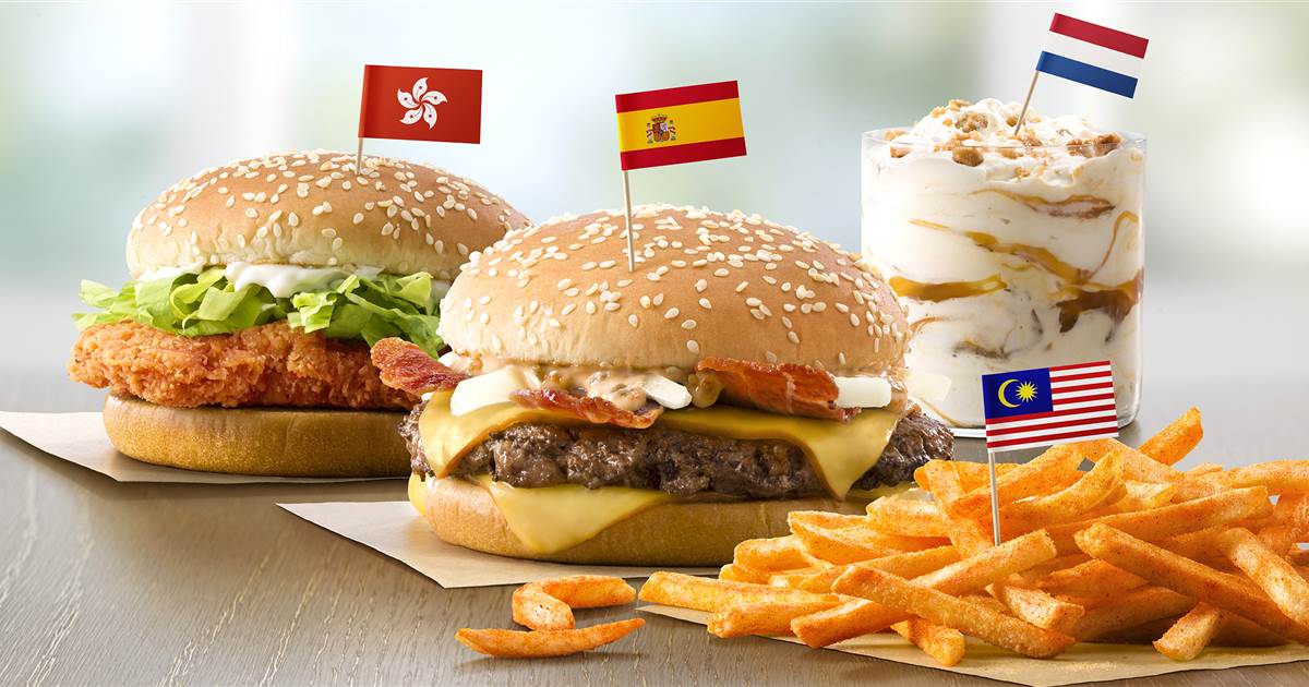 What Fast Food Item Are You? international mcdonalds items