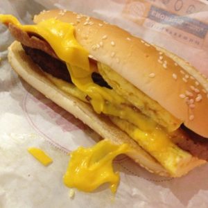What Fast Food Item Are You? Quiz Burger King Enormous Omelette Sandwich