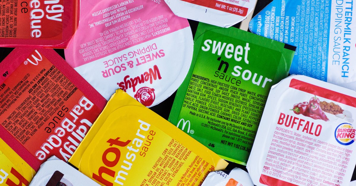 What Fast Food Item Are You? fast food condiments