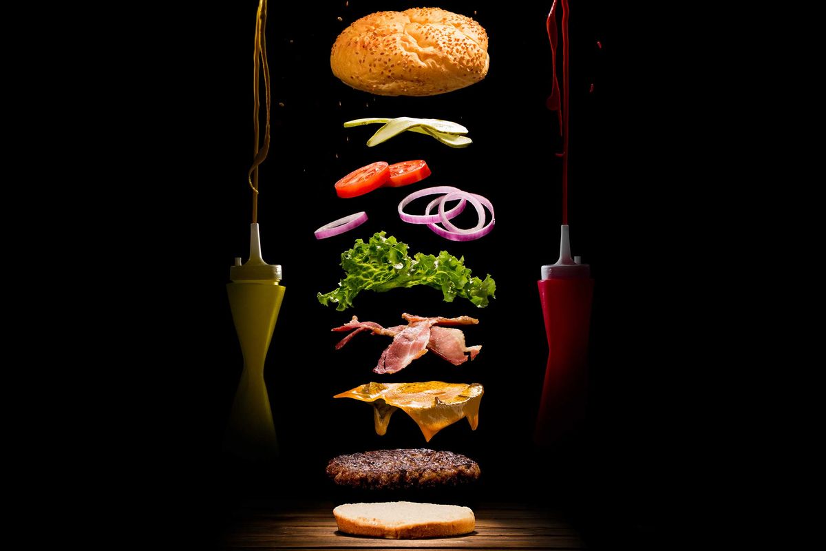 What Fast Food Item Are You? toppings on burger