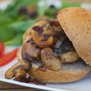 Could You Actually Go on a Vegan, Vegetarian or Pescatarian Diet? Mushroom burger