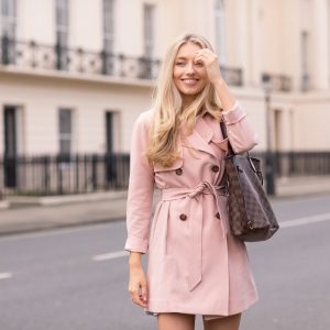 Put Together All-Pink Outfit & I'll Give You New Hairst… Quiz Pink trenchcoat