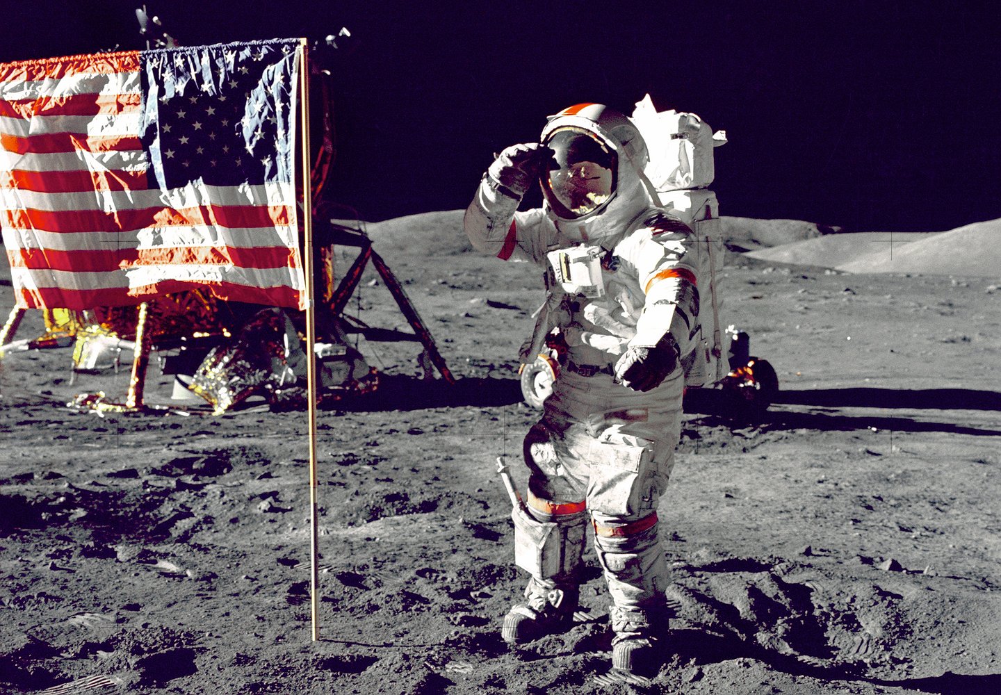 Can You Answer All 20 of These Super Easy Trivia Questions Correctly? neil armstrong on moon